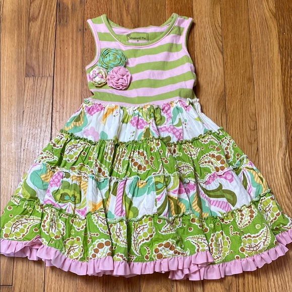 Mustard Pie Other - Mustard Pie Girls Floral Dress